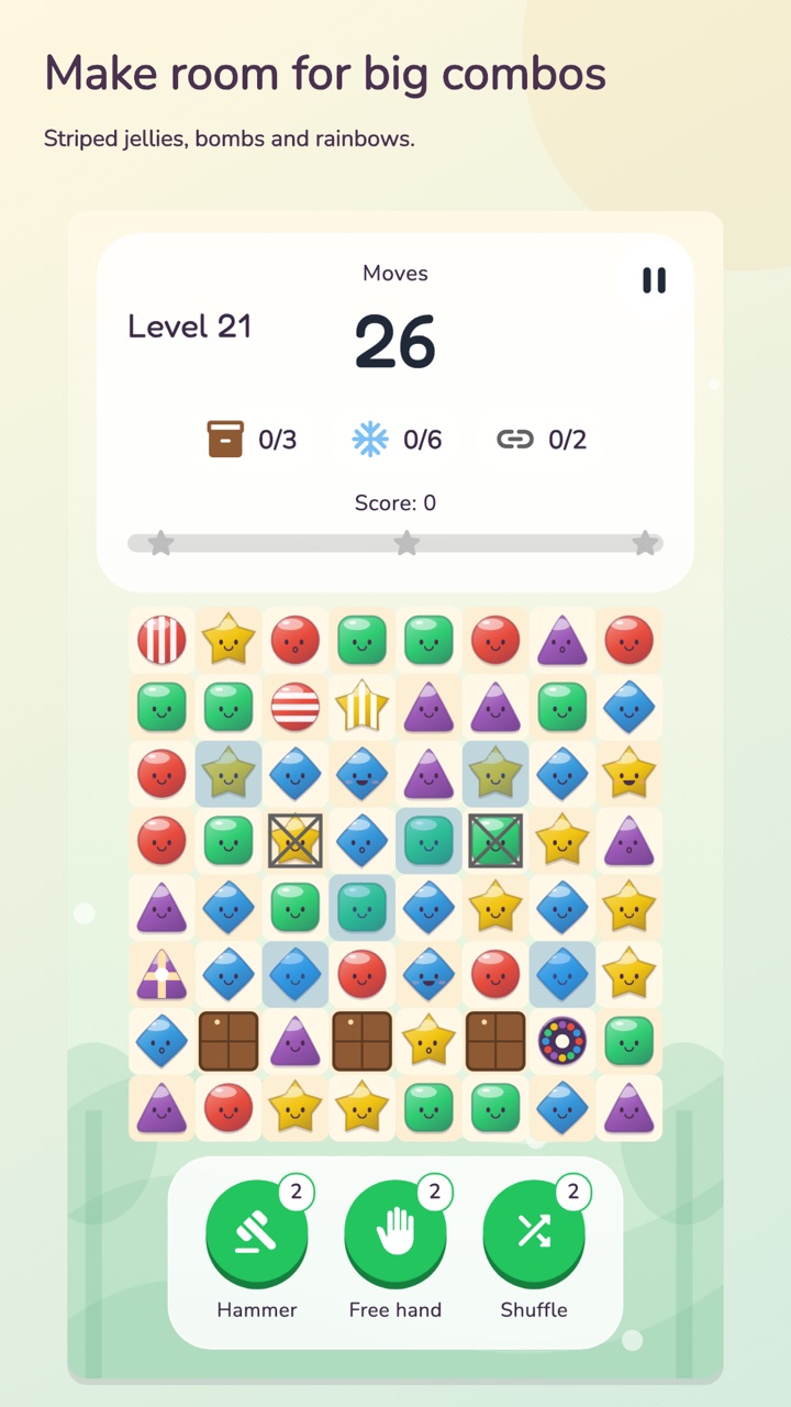 Jellora: Jelly Match Puzzle