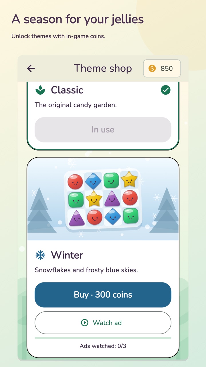 Jellora: Jelly Match Puzzle